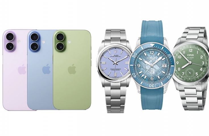 iPhone 17 彩色机型的 “腕间搭档”！三款适配腕表盘点