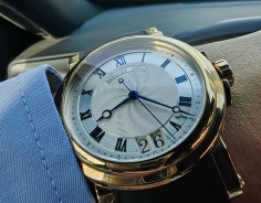 实物比图片好看一万倍  宝玑航海 MARINE 5817