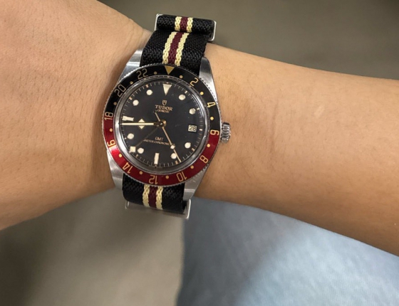 新入手了帝舵的gmt  给我的爱表换个穿搭