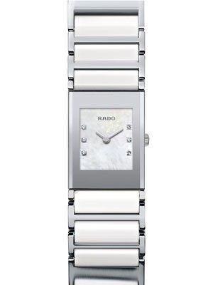 RADO瑞士雷达表 Integral精密陶瓷系列白色陶瓷款腕表