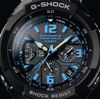 G-SHOCK航空手表，完美抵抗重力