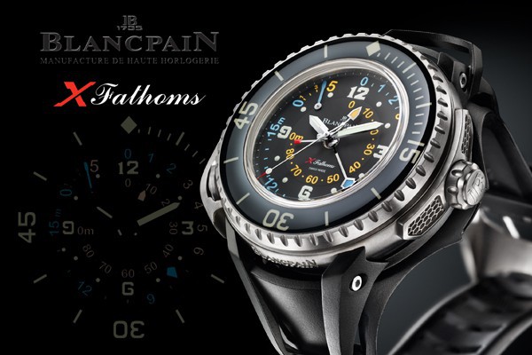 宝珀Blancpain发布X Fathoms潜水腕表