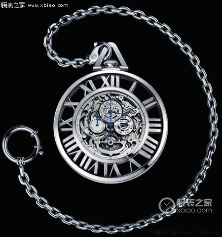 Cartier Skeleton Pocket Watch Grand Complication01