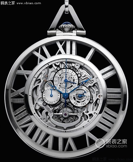 Cartier Skeleton Pocket Watch Grand Complication02