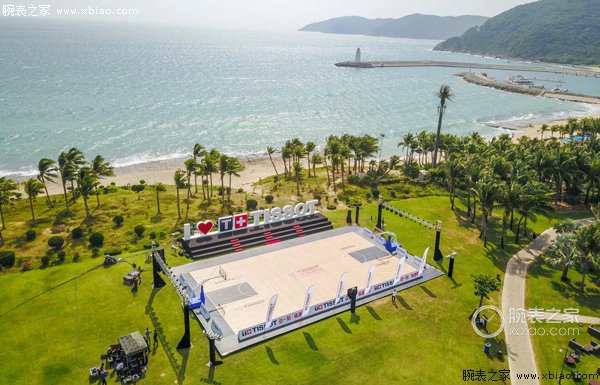 图1：天梭中国三亚经销商大会海边篮球嘉年华