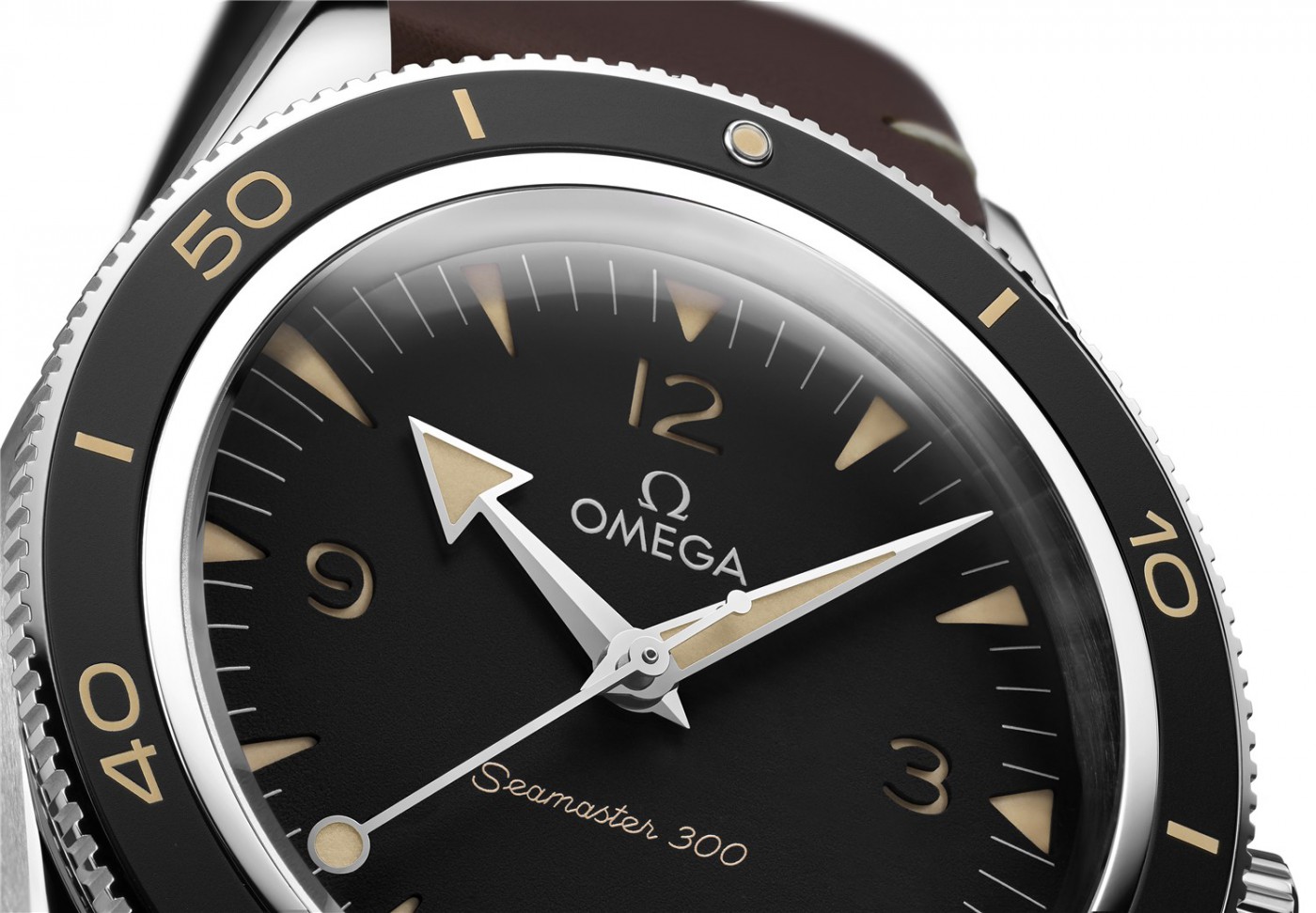 欧米茄海马300腕表精钢款搭配黑色表盘_细节图01_副本.jpg