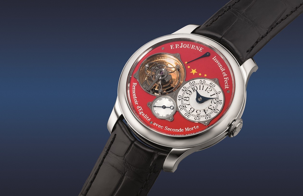 F.P. Journe，Tourbillon Souverain“China 2010”限量版铂金陀飞轮腕表(2).jpg