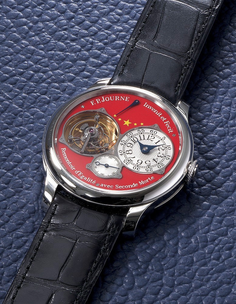 F.P. Journe，Tourbillon Souverain“China 2010”限量版铂金陀飞轮腕表(5).jpg